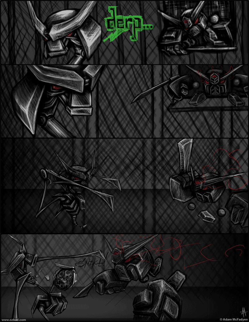 Samurai Robots Comic Samurai Robots Comic